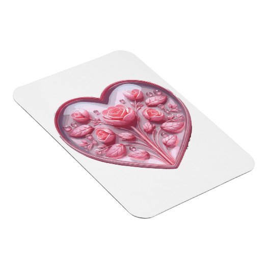 Hart van Rozen Magneet (Rechterzijde)