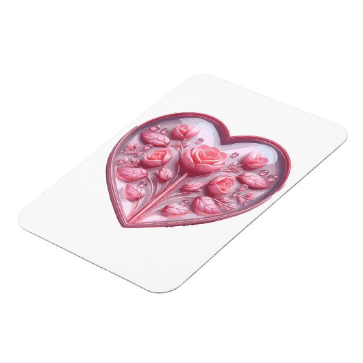 Hart van Rozen Magneet (Linkerzijde)