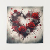 Hart van Rozen Wandkleed (Voorkant)