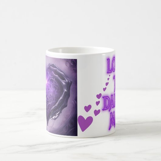 Hart van schaduwen koffiemok (Center)