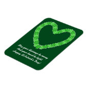 Hart van Shamrocks Magneet (Linkerzijde)