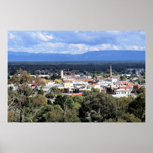 Hart van Stawell en de Grampians Poster (Voorkant)