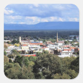 Hart van Stawell en de Grampians Vierkante Sticker (Voorkant)