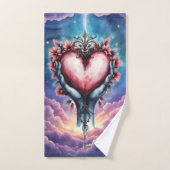 Hart van Stille Magie Bad Handdoek (Handdoek)