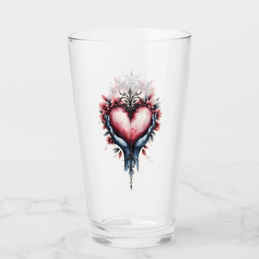 Hart van Stille Magie Glas (Voorkant)