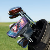 Hart van Stille Magie Golfheadcover (Insitu)