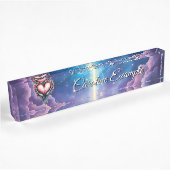 Hart van Stille Magie Naambordje