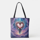 Hart van Stille Magie Tote Bag (Achterkant)