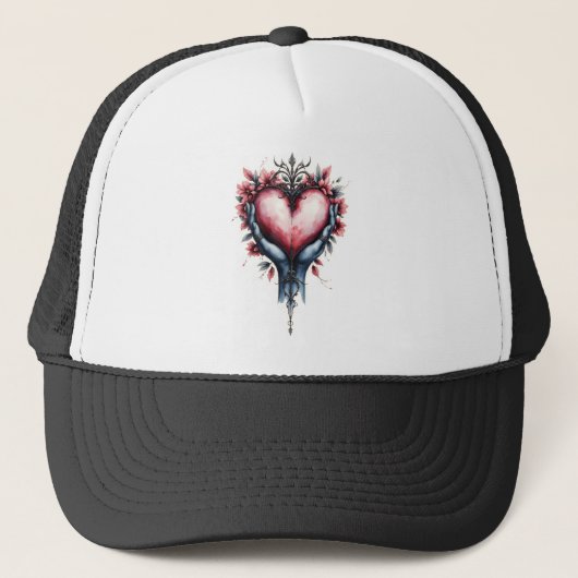 Hart van Stille Magie Trucker Pet (Voorkant)