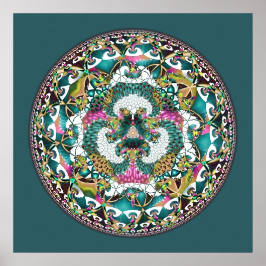 Hart van Surrender Mandala 13 Poster (Voorkant)