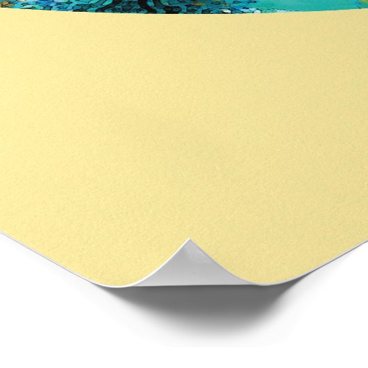 Hart van Surrender Mandala 4 Poster (Hoek)