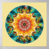 Hart van Surrender Mandala 4 Poster (Voorkant)