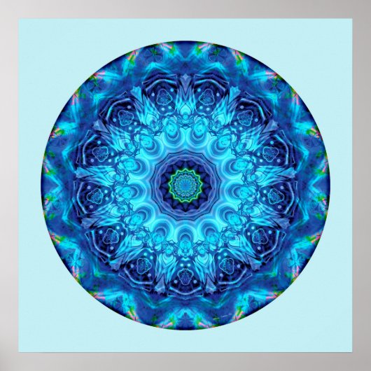 Hart van Surrender Mandala 5 Poster (Voorkant)