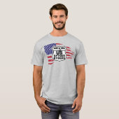 Hart van Texas-hoofdstuk - Gescheurde vlag T-shirt (Voorkant volledig)