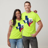 Hart van Texas-hoofdstuk - RWB-staat T-shirt (Unisex)