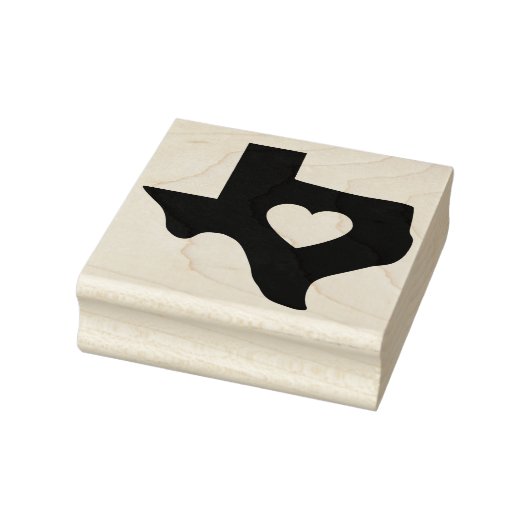 Hart van Texas Rubber Art Stamp Rubberstempel (Stempel)