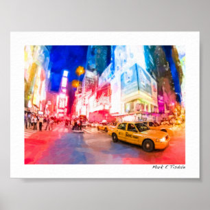 Hart van Times Square - NYC - Mini Poster