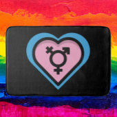 Hart van Trans Pride Badmat