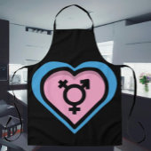 Hart van Trans Pride Schort