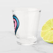 Hart van Trans Trots Shotglas Shot Glas (Rechts)