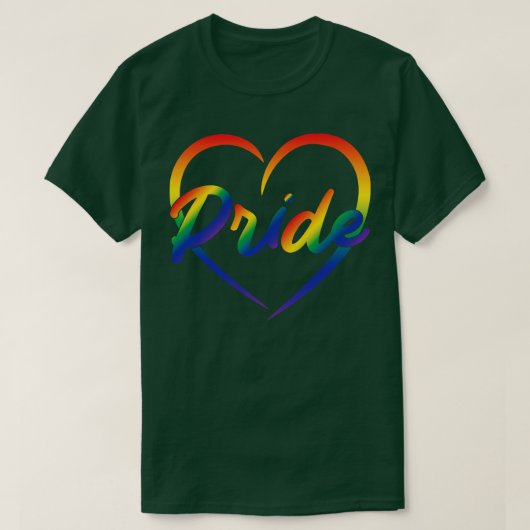 hart van trots t-shirt (Design voorkant)
