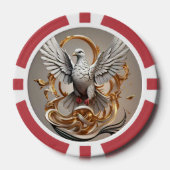 "Hart van veerkracht" Poker Chips (Voorkant)