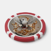 "Hart van veerkracht" Poker Chips (Enkel)