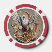 "Hart van veerkracht" Poker Chips (Achterkant)