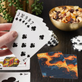 Hart van Vlammen Vuur & Hemel Pokerkaarten (Insitu)