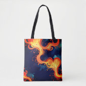 Hart van Vlammen Vuur & Hemel Tote Bag (Voorkant)