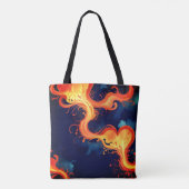 Hart van Vlammen Vuur & Hemel Tote Bag (Achterkant)