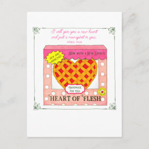 Hart van Vlees Bakkerij Valentijnsdag Briefkaart