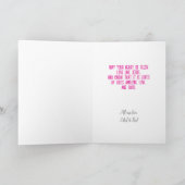Hart van Vlees Bakkerij Valentijnsdag Kaart (Binnen)