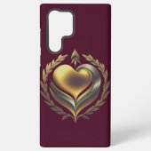 Hart van Vrijheid Samsung Galaxy Hoesje (Achterkant)