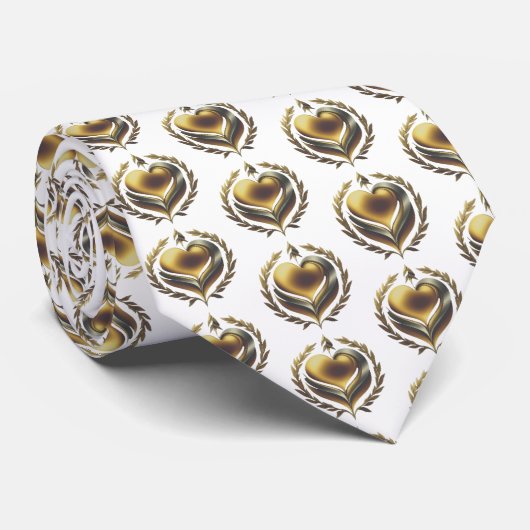 Hart van Vrijheid Stropdas (Opgerold)