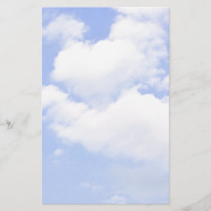 Hart van wolken Stationery Briefpapier