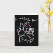 Hart Verpleegkundige Anatomie Cardiologie Menselij Kaart (Gele Bloem)