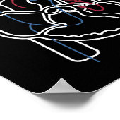 Hart Verpleegkundige Anatomie Cardiologie Menselij Poster (Hoek)