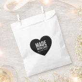 Hart Vet Stijlvol Gemaakt met Liefde Bedankzakje (Geknipt)