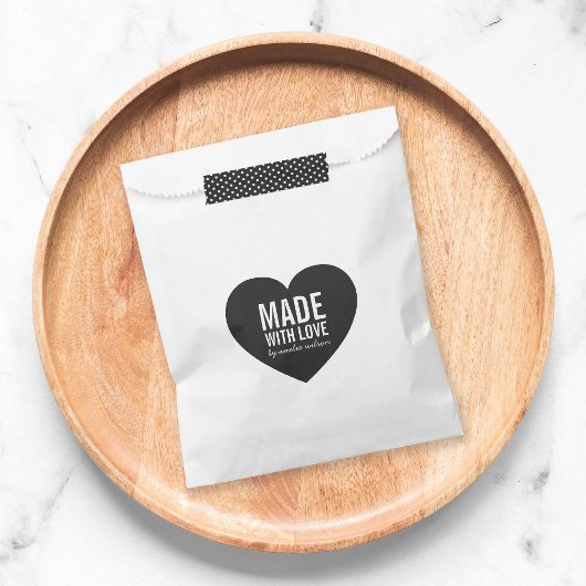 Hart Vet Stijlvol Gemaakt met Liefde Bedankzakje