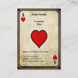  hart visitekaartje