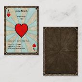  hart visitekaartje (Voorkant / Achterkant)