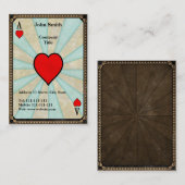  hart visitekaartje (Voorkant / Achterkant)