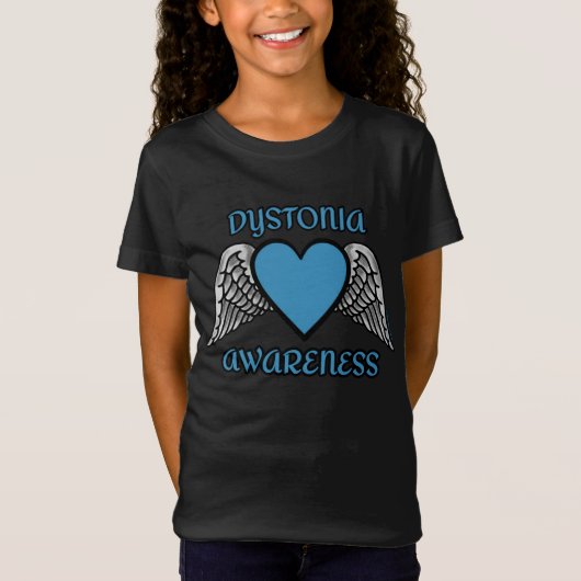 Hart/Vleugels...Dystonie T-shirt (Voorkant)