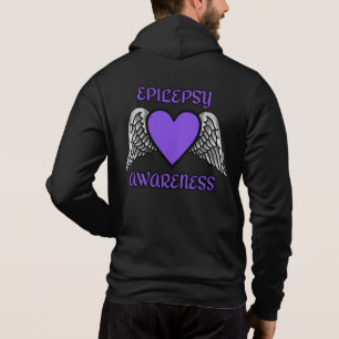Hart/Vleugels...Epilepsie Hoodie