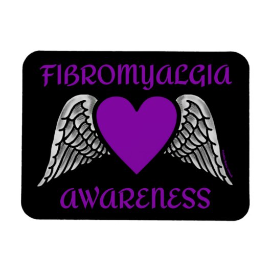 Hart/Vleugels...Fibro magneet (Horizontaal)