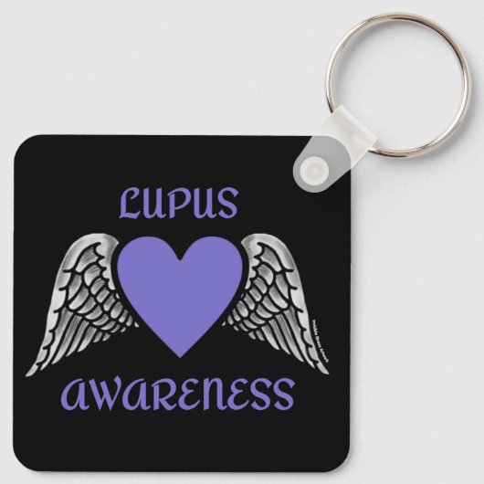 Hart/Vleugels...Lupus Sleutelhanger (Achterkant)