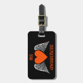 Hart/Vleugels...MS Bagagelabel (Voorkant verticaal)