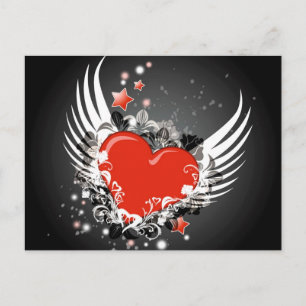 Hart & Vleugels Ontwerp Briefkaart
