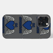Hart/Vleugels...RA iPhone Hoesje (Achterkant horizontaal)